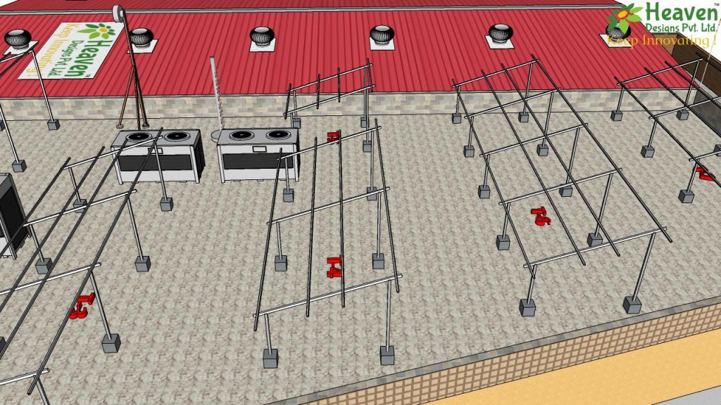 Solar Panel Mounting Structure