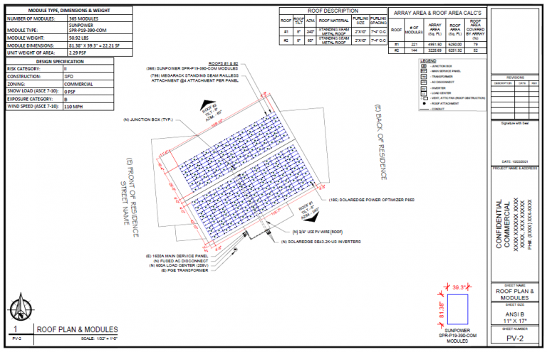 roof plan modules